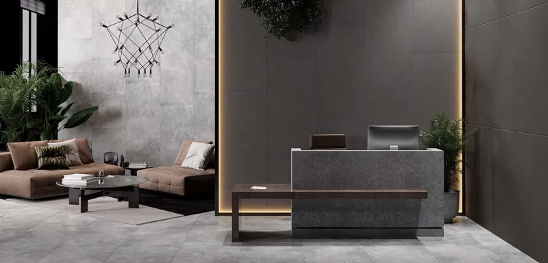 Керамический гранит Estima Traffic dark grey, TF03 60x60, неполированный ректификат