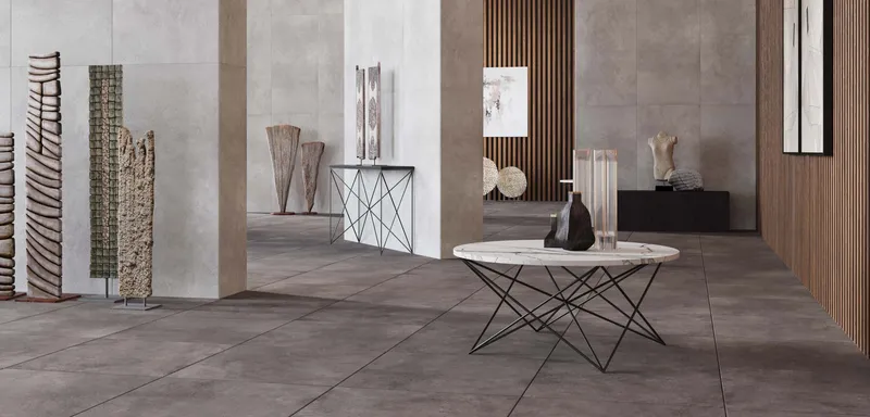 Керамический гранит Estima Traffic grey, TF01 80x160x11, неполированный ректификат