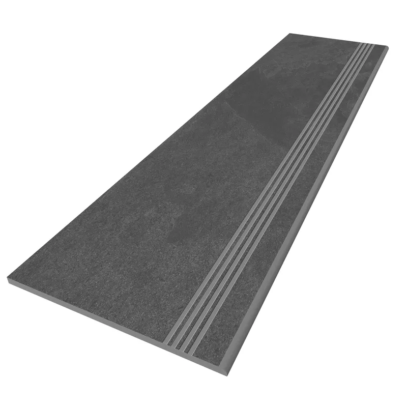 Ступень Estima Terra black, TE04 30x120, неполированная с насечками
