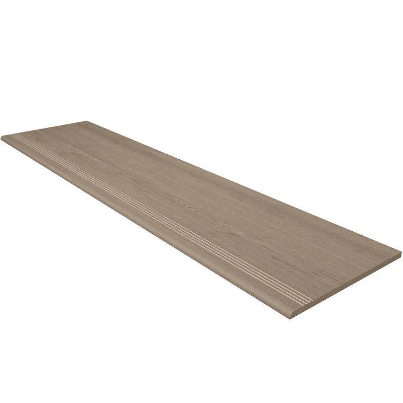 Ступень Estima Classic Wood dark grey, CW02 30x120x10, неполированная с насечками