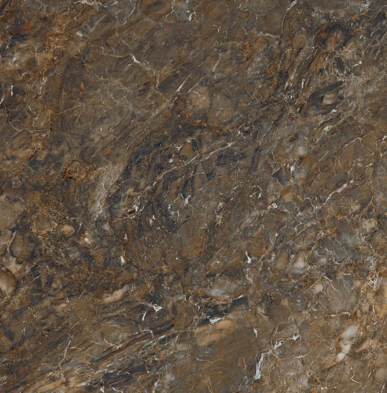 Керамический гранит Estima Bernini dark brown, BR04 80x80x11, неполированный ректификат