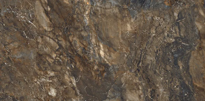 Керамический гранит Estima Bernini dark brown, BR04 80x160x11, неполированный ректификат