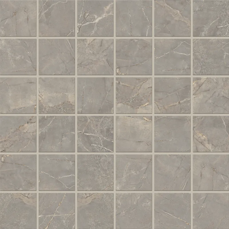 Мозаика Estima Bernini grey, BR03 5х5 30x30, полированная