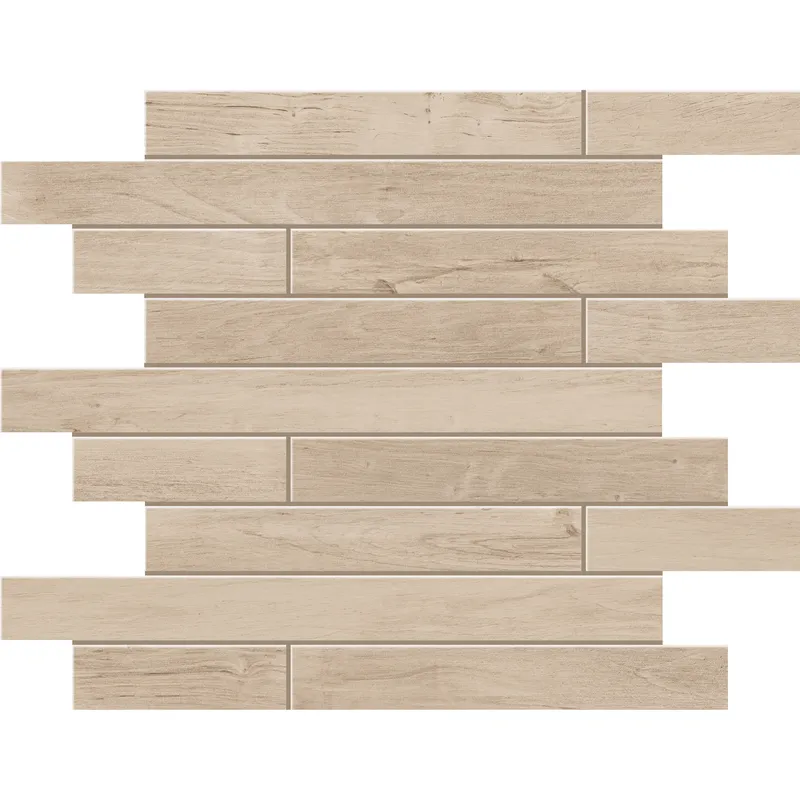 Мозаика Estima Soft Wood сreamy, SF02 Muretto 30x35, неполированная