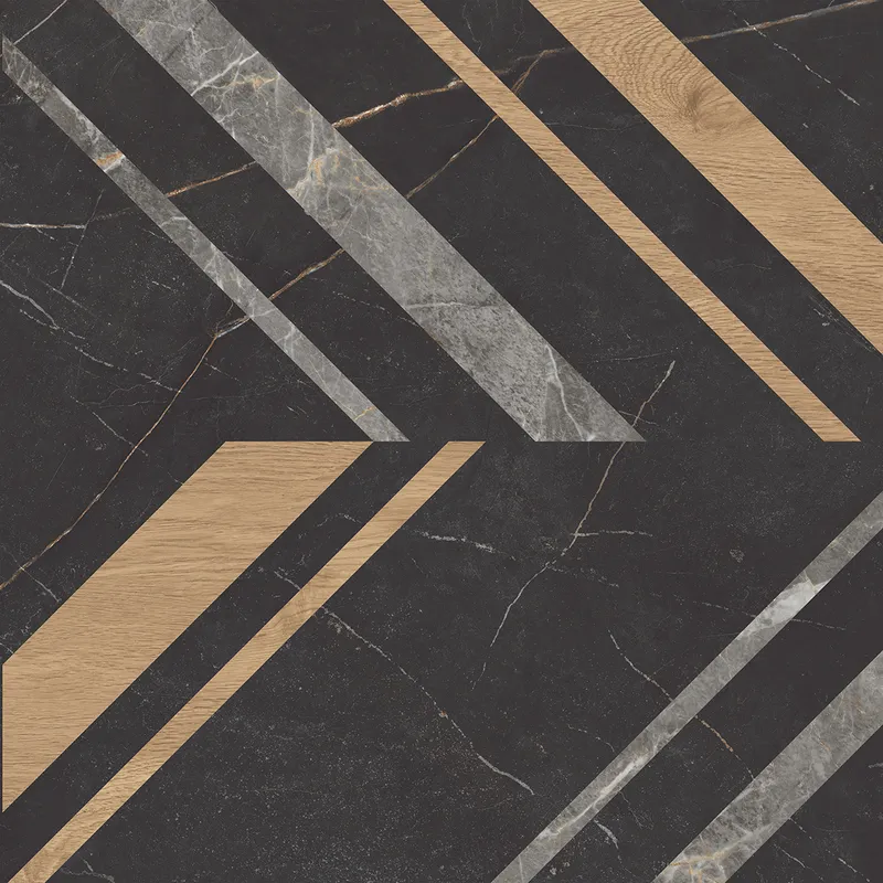 Керамический гранит Estima Improve black, IM03 60x60x10, неполированный, ректификат