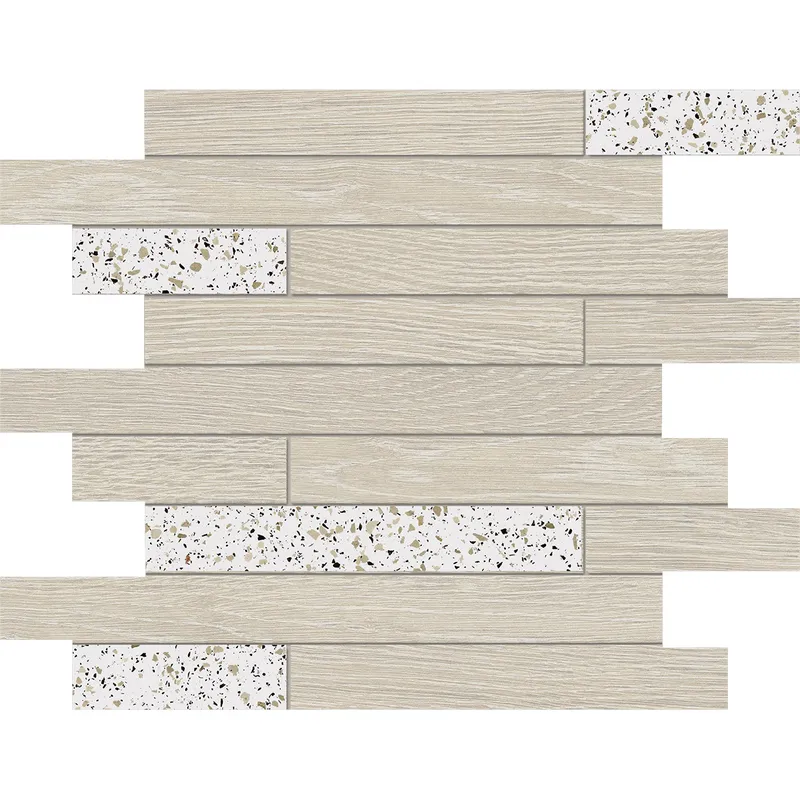 Мозаика Estima Kraft Wood nordic, KW00/CM00 Muretto 30x35, структурированная, неполированная