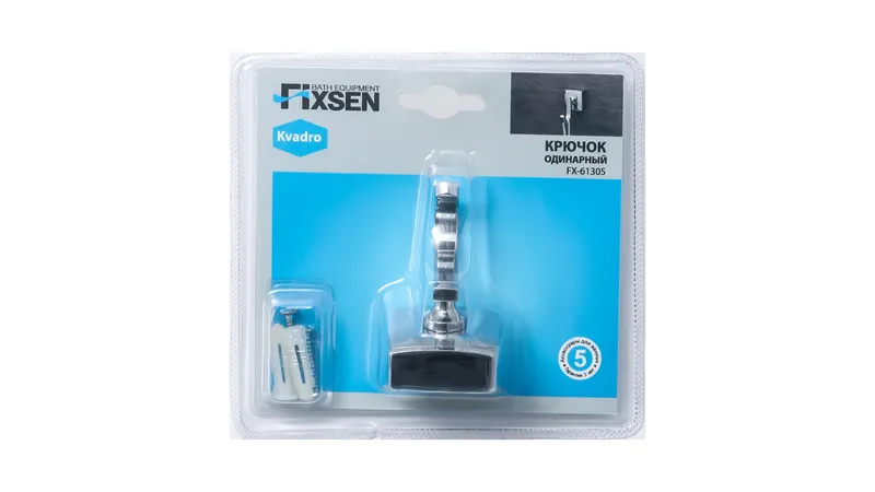 Крючок Fixsen Kvadro — вид под углом
