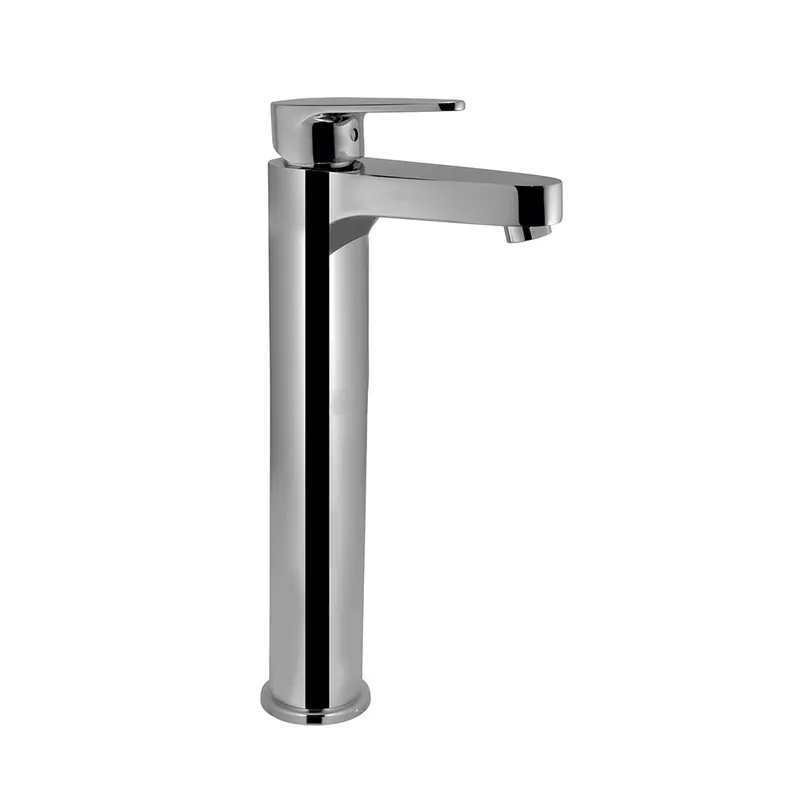 Удлиненный смеситель для раковины Jaquar Vignette Prime VGP-CHR-81005NB — вид сбоку под углом