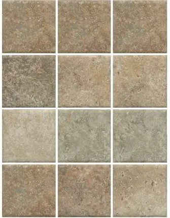 Брюссель микс матовый из 12 частей 9,8x9,8