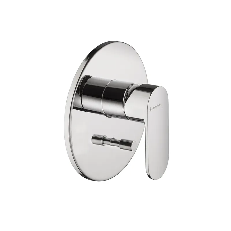 Смеситель для душа Kerama Marazzi Piano встроенный, на 2 потребителя, хром глянец