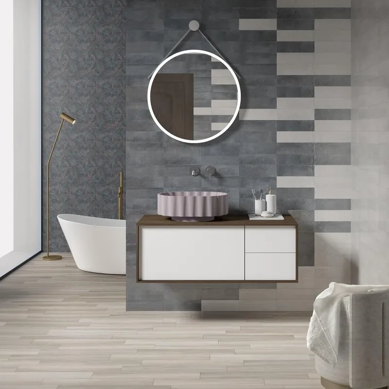 Тумба KERAMA MARAZZI ATOLLO напольная/подвесная с ящиками 110, белая матовая