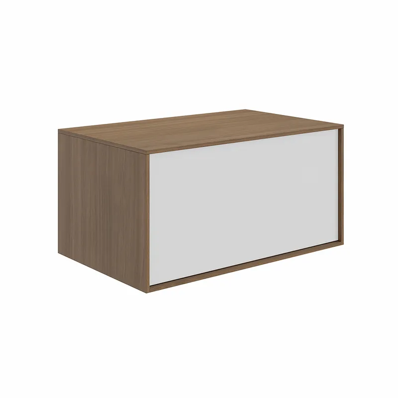 Тумба KERAMA MARAZZI Atollo напольная/подвесная с ящиком 80, белая матовая