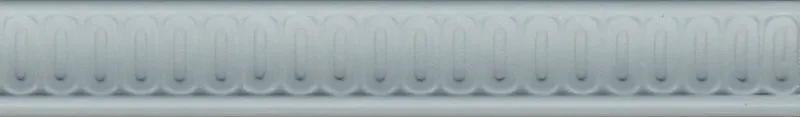 Бордюр Борромео голубой матовый 25x4