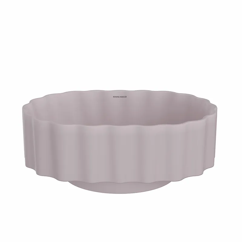 Раковина ARTBASIN Conchiglia накладная 50, мальва матовая