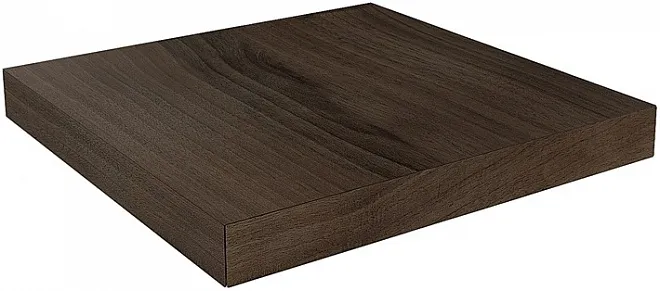 Ступень угловая клееная правая Про Вуд коричневый 33x33