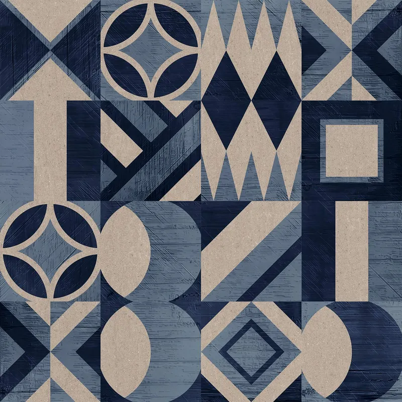 Декор Базальто обрезной 80x80