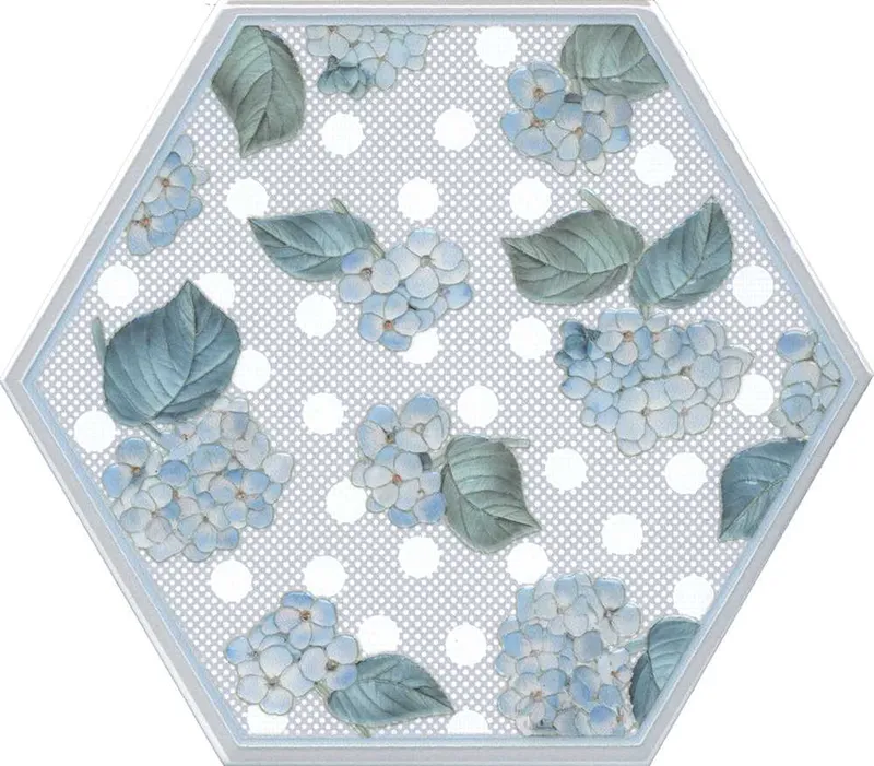 Декор Аньет матовый 20x23,1