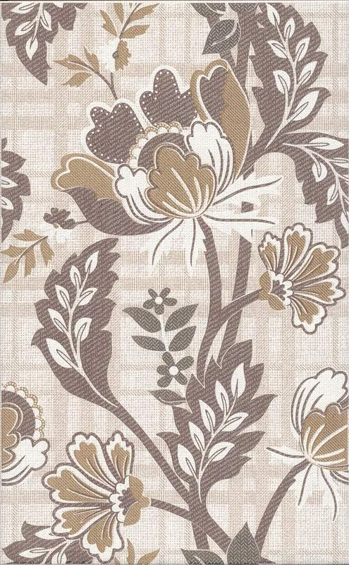 Декор Трокадеро матовый 25x40