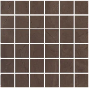 Декор Версаль коричневый мозаичный глянцевый 30x30