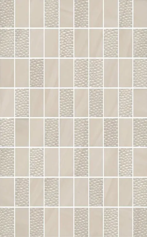 Декор Сияние мозаичный глянцевый 25x40