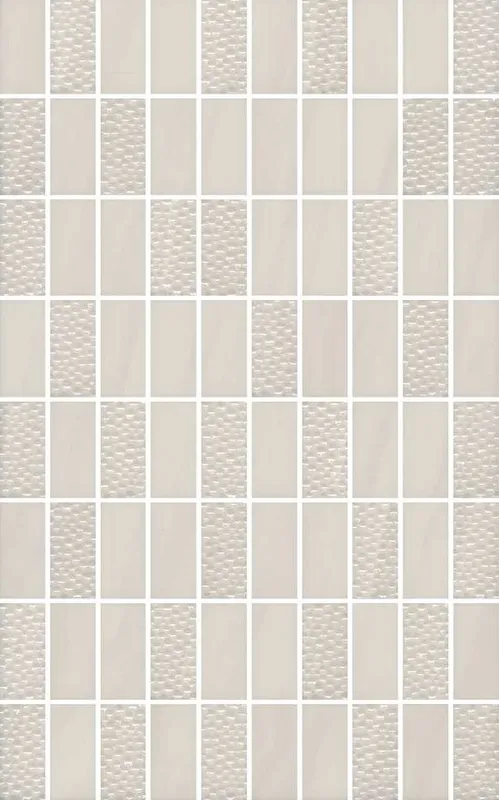 Декор Сияние мозаичный глянцевый 25x40
