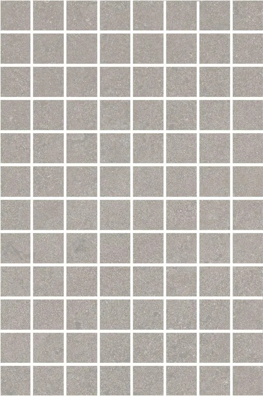 Декор Матрикс мозаичный серый 20x30