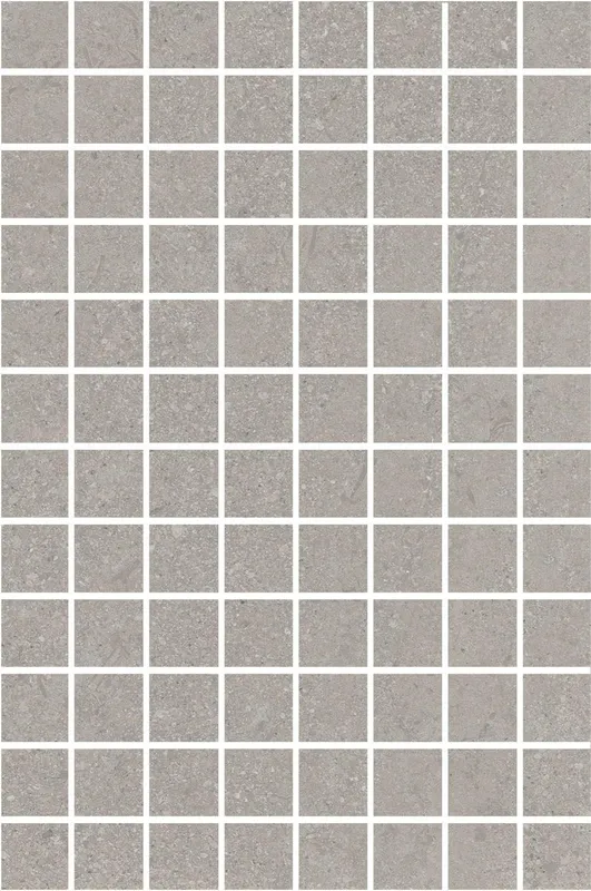 Декор Матрикс мозаичный серый 20x30