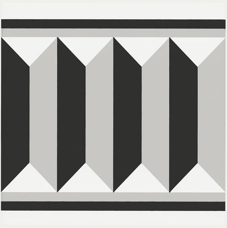 Декор Ателье матовый 20x20
