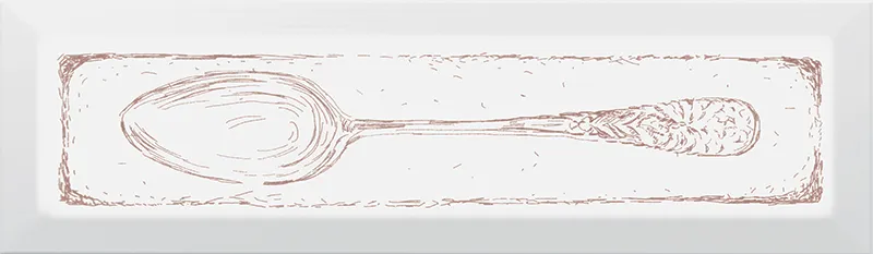 Декор Spoon карамель матовый 8,5x28,5