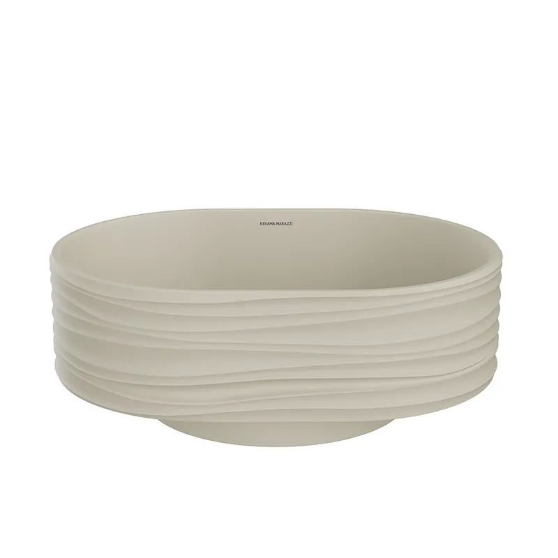 Раковина ARTBASIN Sabbia накладная 50, песочная матовая