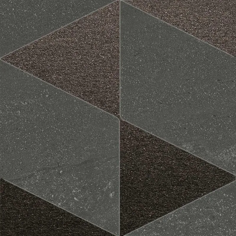 Декор Матрикс антрацит 20x20