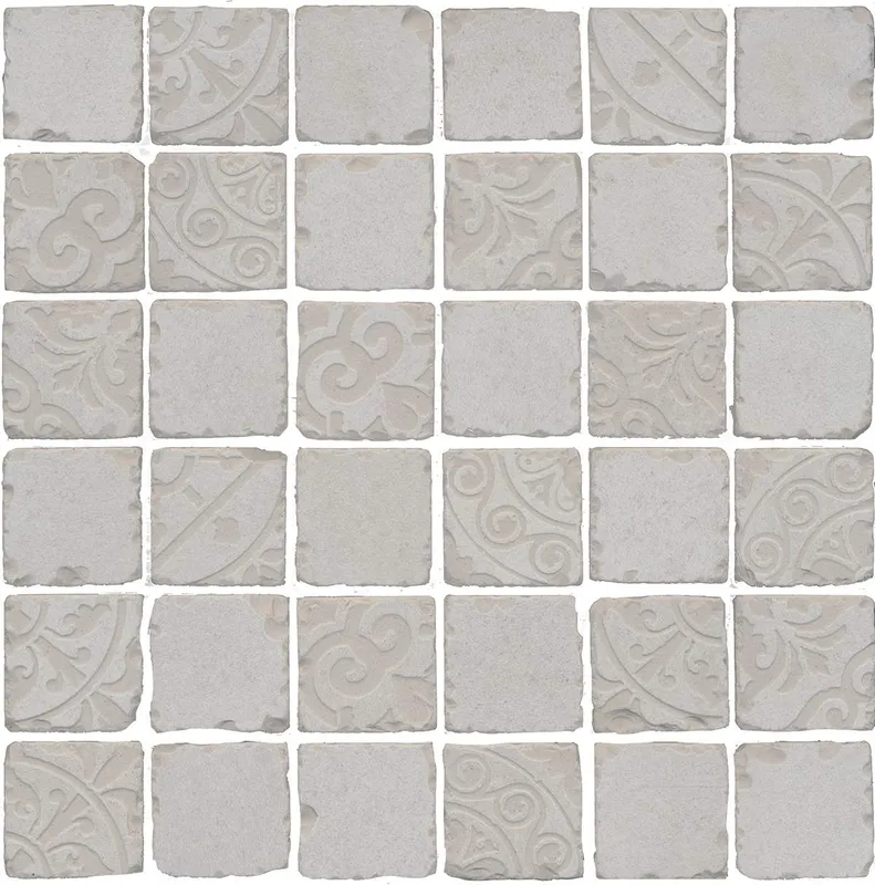 Декор Про Фьюче серый светлый мозаичный 30x30