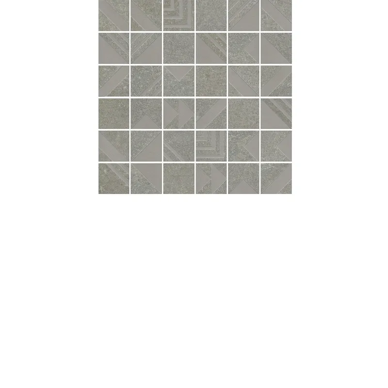 Декор Про Нордик серый светлый мозаичный 30x30