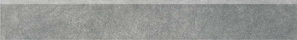 Плинтус Королевская дорога серый темный обрезной 60x9,5