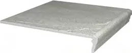 Ступень фронтальная Бореале серый 30x30
