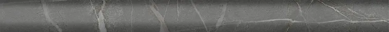 Бордюр Буонарроти серый темный матовый обрезной 30x2,5