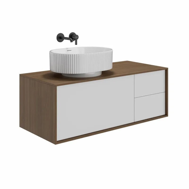 Раковина ARTBASIN Vento накладная 50, белая глянцевая