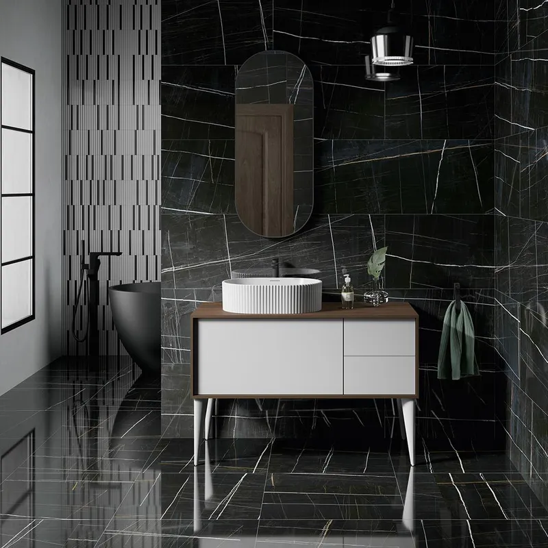 Раковина ARTBASIN Vento накладная 50, белая глянцевая