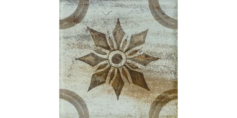 Декор Довиль 5 глянцевый 9,8x9,8