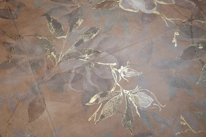 Панно Магнолия 2 матовый 60x120 из 4 частей (30x60)