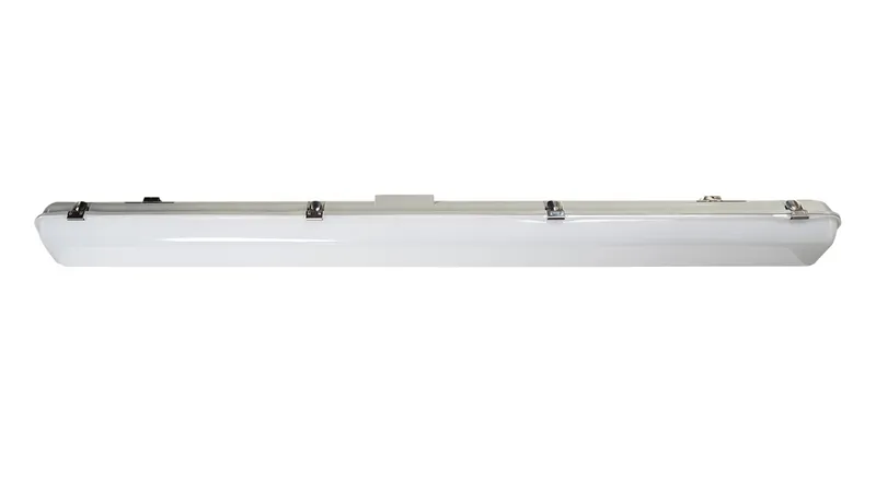 Светильник светодиодный OPPLE LED Waterproof-E3 L1200-46W-4000-FR-GP линейный — вид снизу на корпус