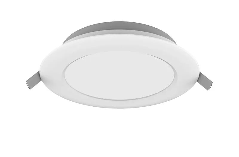 Светильник светодиодный точечный OPPLE LED Downlight E2 Slim HPF R150-12W-3000-WH, влагозащищенный — вид под углом