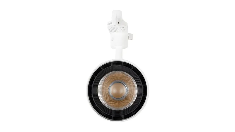 Светильник светодиодный трековый OPPLE LED Spotlight U3 Track 3 30W-4000-24D-WH-GP трехфазный, поворотный — вид под углом