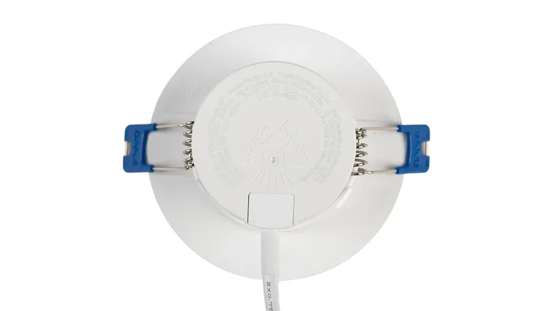 Светильник светодиодный точечный OPPLE US LED Spotlight RA-US R70-8W-3000-WH-GP поворотный — вид под углом