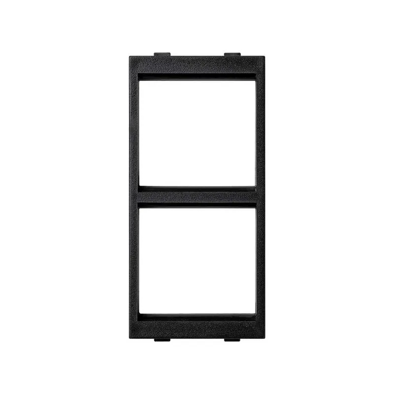 Адаптер Simon Connect вертикальный, на 2 поста, K45, Cima-модуль 52x108 мм — рамка крупным планом