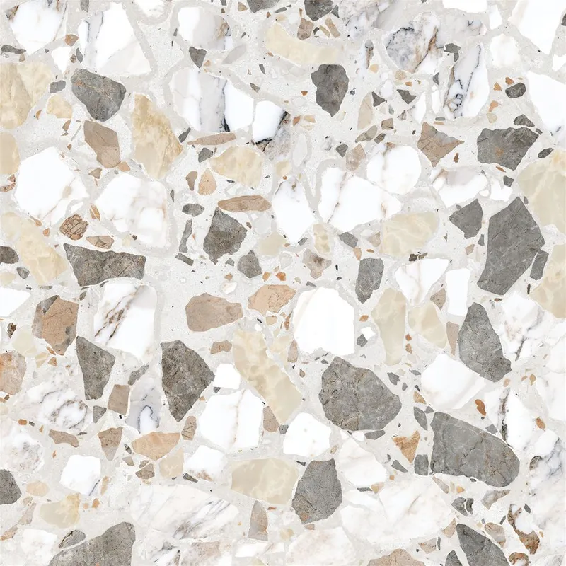 60x60 Marble-X Декор Терраццо Лаппато R9 Ректификат