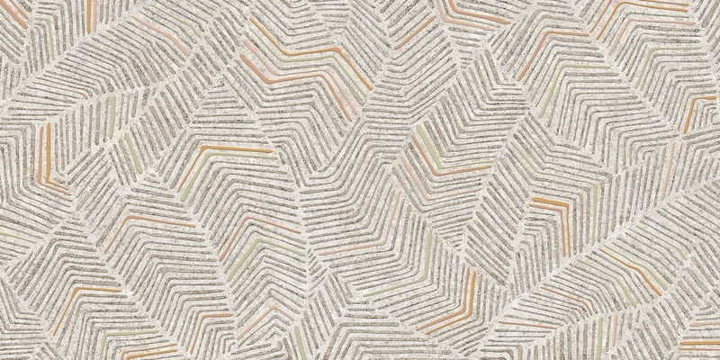 30x60 Stone-X Декор Этнический Микс Холодная Гамма Матовый R10A Ректификат