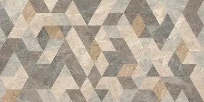 60x120 Marmostone Декор "Микс Гео" Лаппато R9 Ректификат