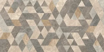 60x120 Marmostone Декор "Микс Гео" Лаппато R9 Ректификат
