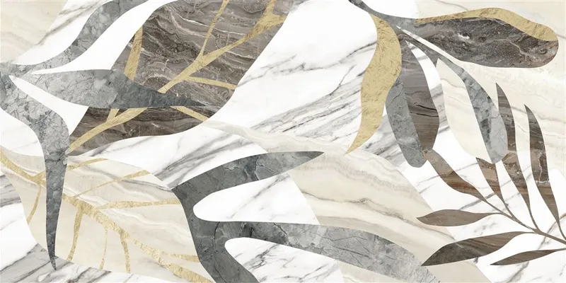 60x120 MarbleSet Декор Джангл Микс Лаппато R9 Ректификат